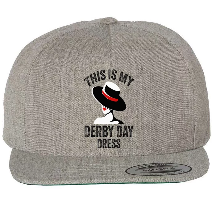 Derby Day 2024 Women This Is My Derby Day Dress Wool Snapback Cap