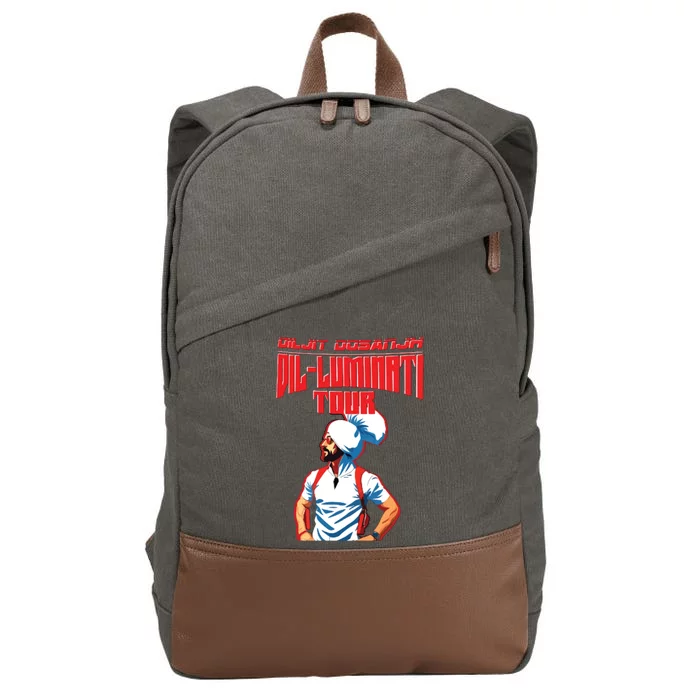 Diljit Dosanjh 2024 Dilluminati Cotton Canvas Backpack