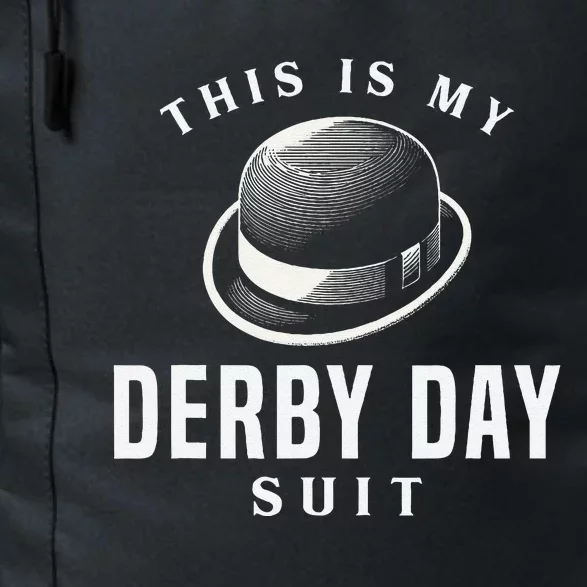 Derby Day 2024 Funny Horse Racing This Is My Derby Day Suit Daily Commute Backpack