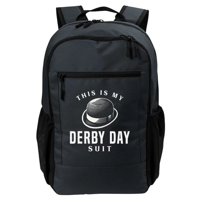 Derby Day 2024 Funny Horse Racing This Is My Derby Day Suit Daily Commute Backpack