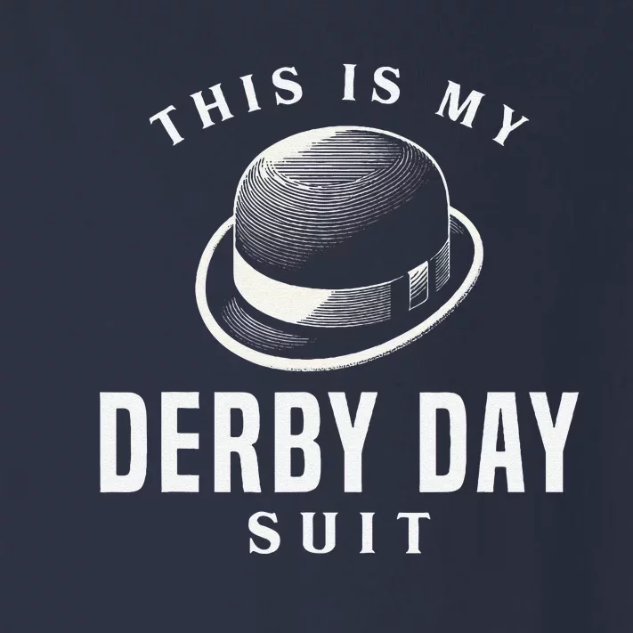 Derby Day 2024 Funny Horse Racing This Is My Derby Day Suit Toddler Long Sleeve Shirt