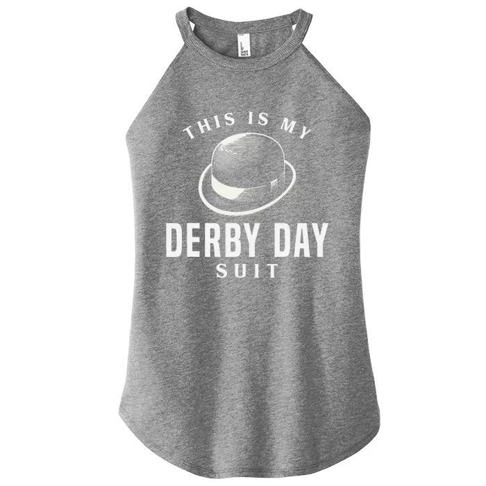 Derby Day 2024 Funny Horse Racing This Is My Derby Day Suit Women’s Perfect Tri Rocker Tank