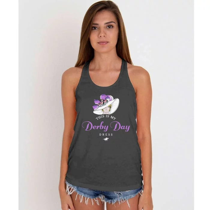 Derby Day 2023 Derby Kentucky Horse Derby Women's Knotted Racerback Tank