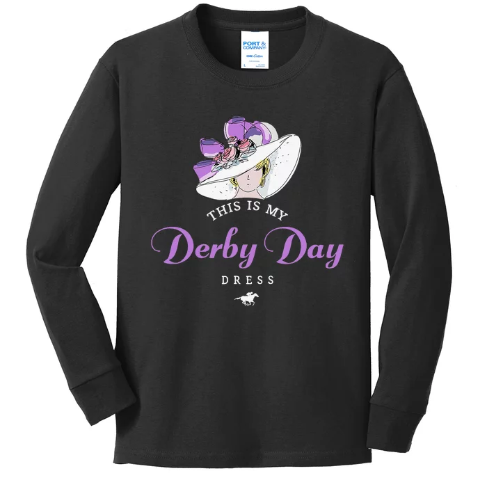 Derby Day 2023 Derby Kentucky Horse Derby Kids Long Sleeve Shirt