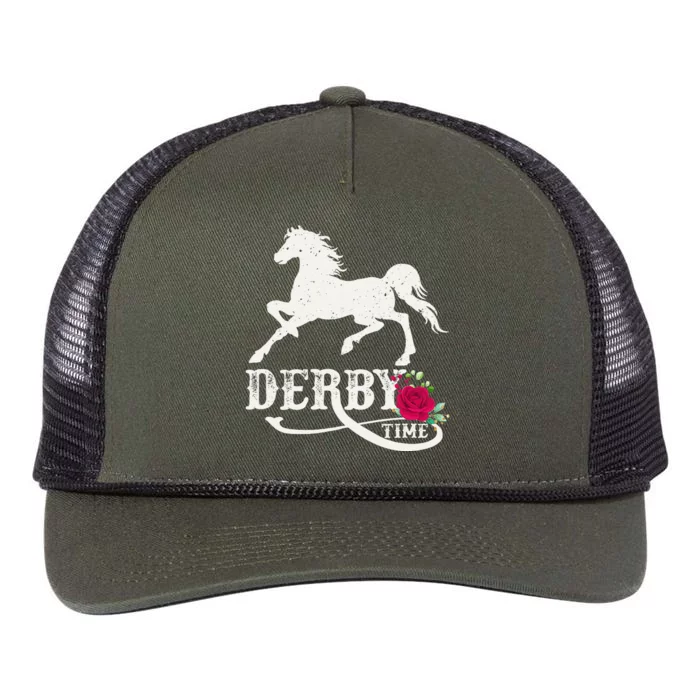 Derby Day 2023 Derby Kentucky Horse Derby Dress Derby Suit Retro Rope Trucker Hat Cap