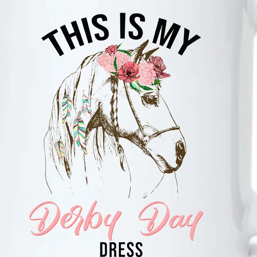 Derby Day 2024 This Is My Derby Day Dress Horse Racing Black Color Changing Mug