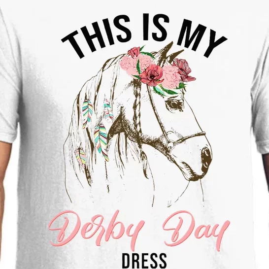 Derby Day 2024 This Is My Derby Day Dress Horse Racing Pajama Set