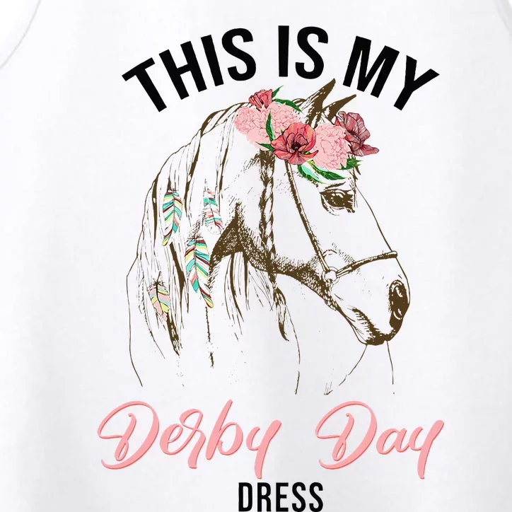 Derby Day 2024 This Is My Derby Day Dress Horse Racing Performance Tank