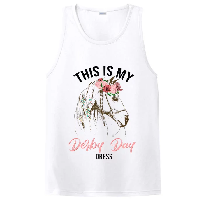 Derby Day 2024 This Is My Derby Day Dress Horse Racing Performance Tank