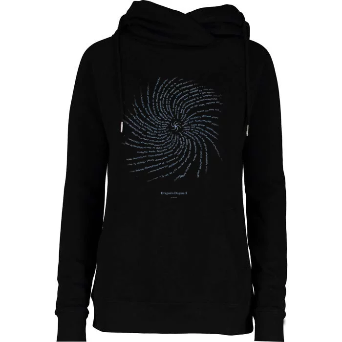 DragonS Dogma 2 Riftstone Womens Funnel Neck Pullover Hood