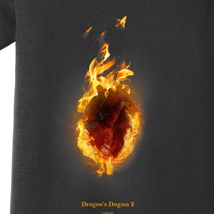 DragonS Dogma 2 Heart Baby Bodysuit