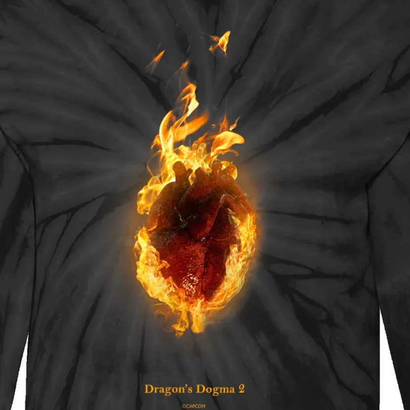 DragonS Dogma 2 Heart Tie-Dye Long Sleeve Shirt