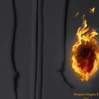 DragonS Dogma 2 Heart Full Zip Hoodie