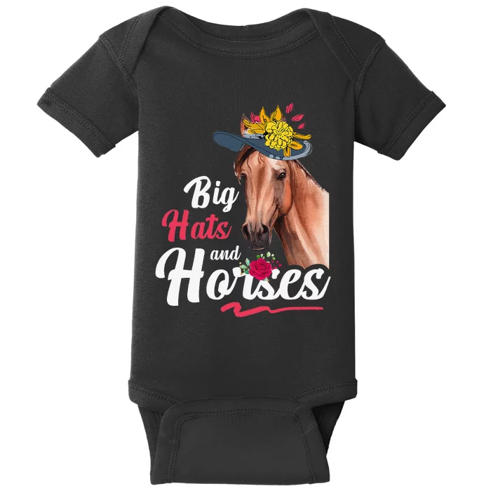 Derby Day 2023 Derby Kentucky Horse Derby Dress Baby Bodysuit