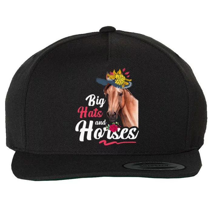 Derby Day 2023 Derby Kentucky Horse Derby Dress Wool Snapback Cap