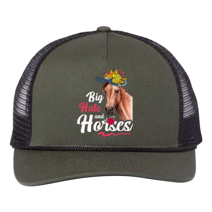 Derby Day 2023 Derby Kentucky Horse Derby Dress Retro Rope Trucker Hat Cap