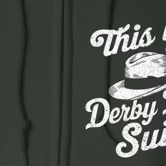 Derby Day 2024 Horse Racing Full Zip Hoodie