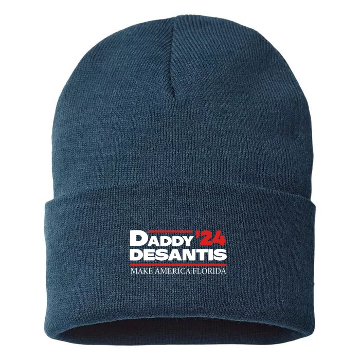 Daddy DeSantis 2024 Make America Florida Sustainable Knit Beanie