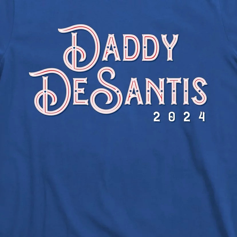 Daddy Desantis 2024 Retro Make America Florida Election Cute Gift T-Shirt