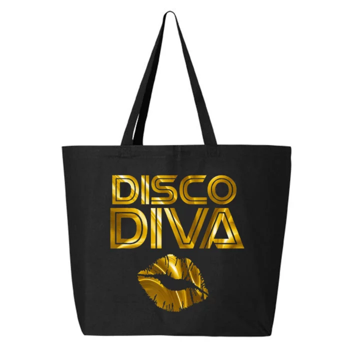 Disco Diva 60s 70s 80s Costume Party Wear Outfit 25L Jumbo Tote