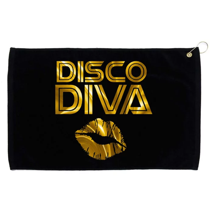 Disco Diva 60s 70s 80s Costume Party Wear Outfit Grommeted Golf Towel