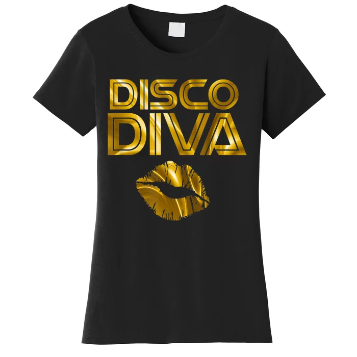 Disco Diva | 60s 70s 80s Costume Party Wear Outfit Tshirt Women's T-Shirt