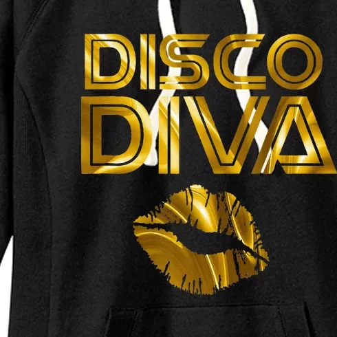 Disco Diva 60s 70s 80s Costume Party Wear Outfit Women's Fleece Hoodie