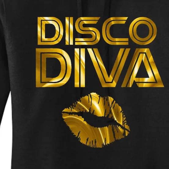 Disco Diva 60s 70s 80s Costume Party Wear Outfit Women's Pullover Hoodie