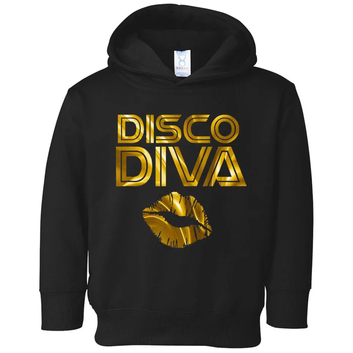 Disco Diva 60s 70s 80s Costume Party Wear Outfit Toddler Hoodie