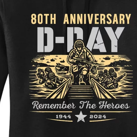 D Day 80th AnniversaryD Day 80th Anniversary Women's Pullover Hoodie