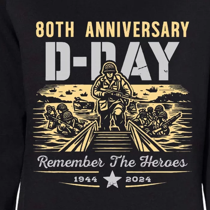 D Day 80th AnniversaryD Day 80th Anniversary Womens California Wash Sweatshirt