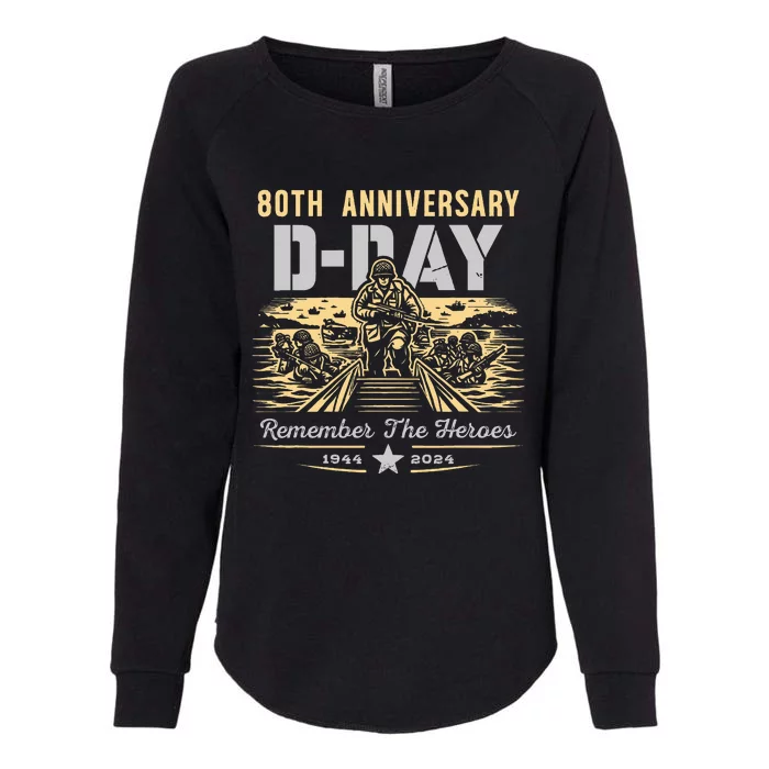 D Day 80th AnniversaryD Day 80th Anniversary Womens California Wash Sweatshirt