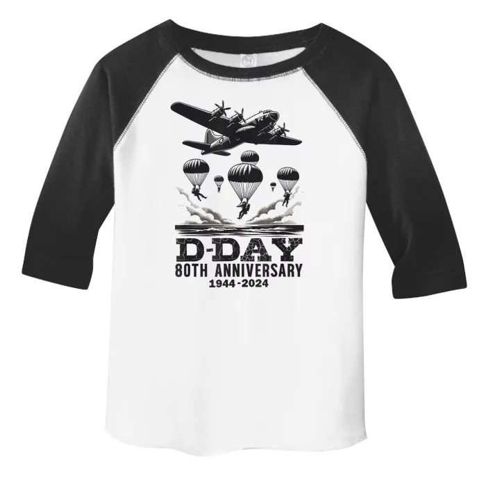 D Day 80th Anniversary D Day Costumes Toddler Fine Jersey T-Shirt