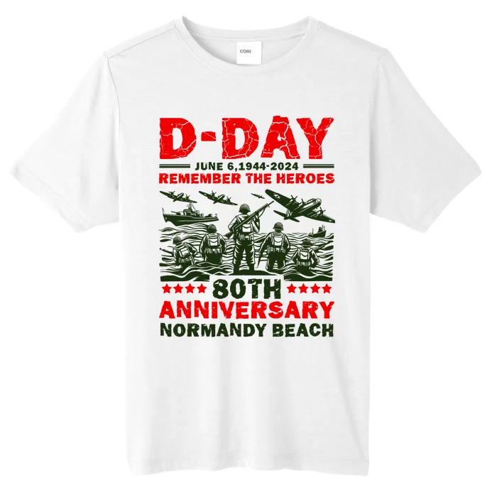 D Day 80th AnniversaryD Day 80th Anniversary Flag ChromaSoft Performance T-Shirt