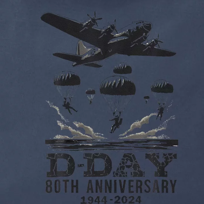 D Day 80th Anniversary Fathers Day Zip Tote Bag