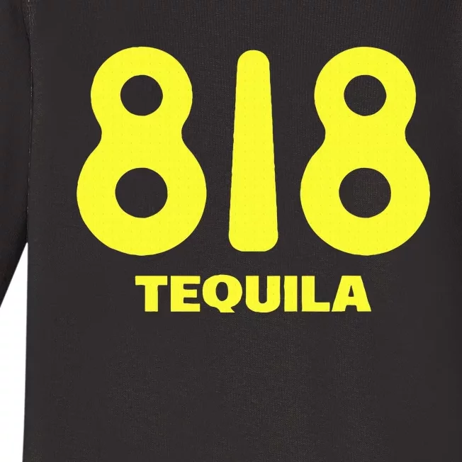 Drinking Design 818 Team Tequila Wine Lover Baby Long Sleeve Bodysuit