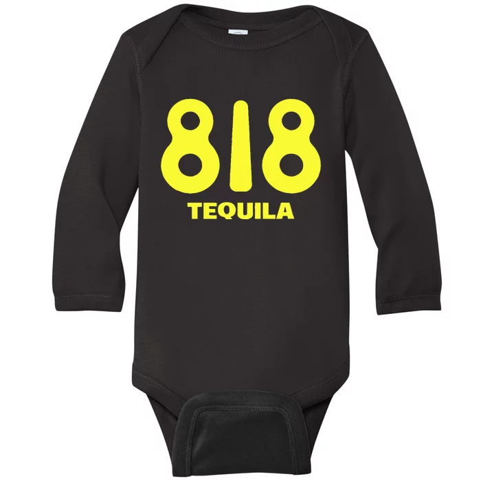 Drinking Design 818 Team Tequila Wine Lover Baby Long Sleeve Bodysuit