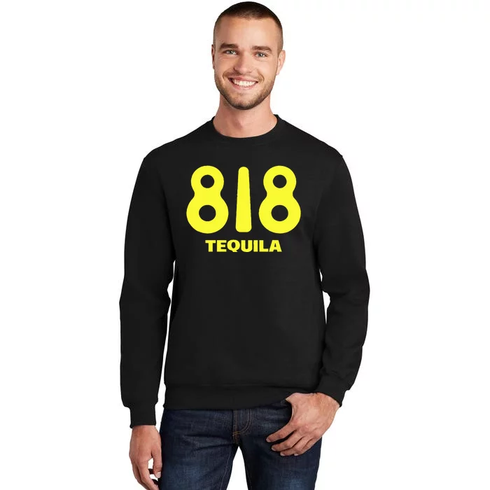 Drinking Design 818 Team Tequila Wine Lover Tall Sweatshirt