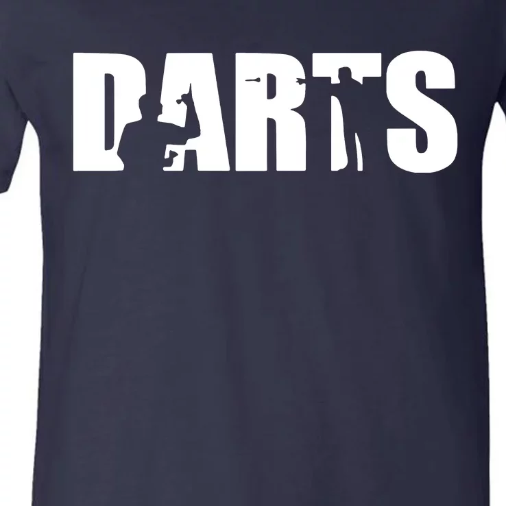 Darts V-Neck T-Shirt