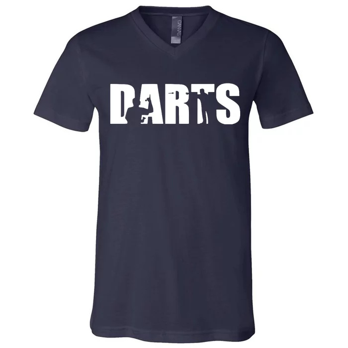 Darts V-Neck T-Shirt