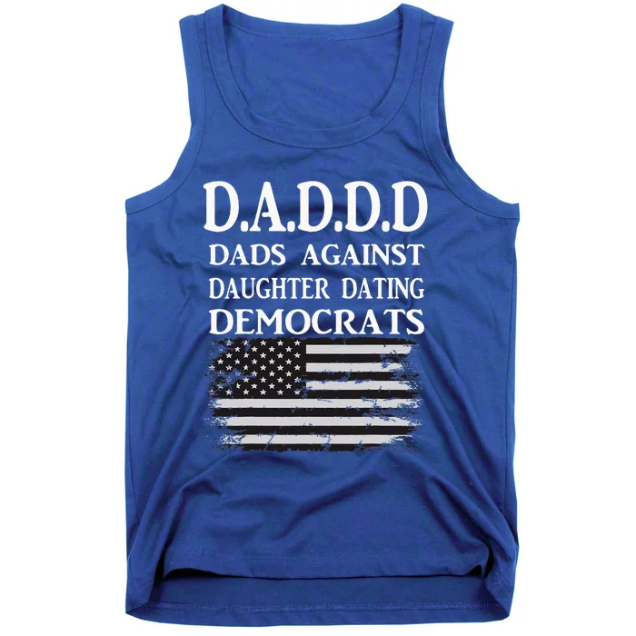 Daddd Dads Against Daughter Dating Democrats Tank Top