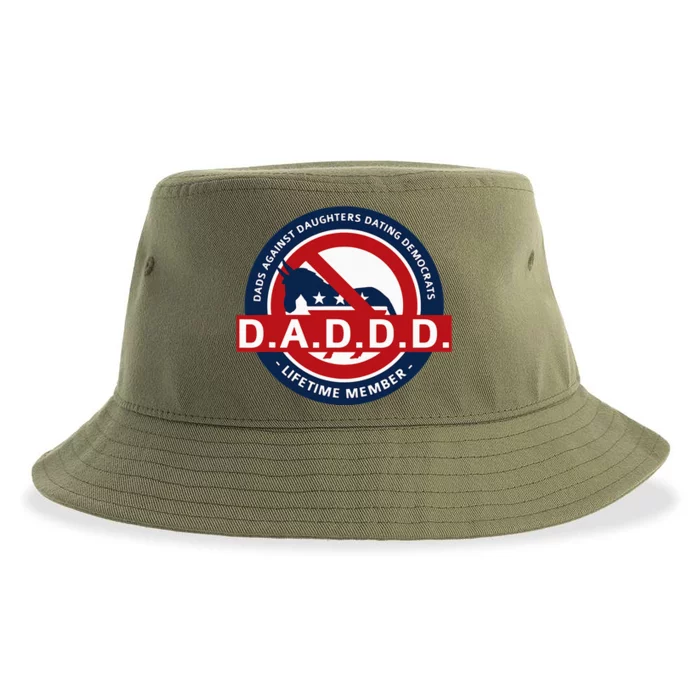 Daddd Dads Against Daughters Dating Democrats Sustainable Bucket Hat