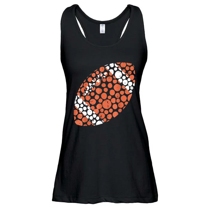 Dot Day American Football Dots International Dot Day Gift For Player Ladies Essential Flowy Tank