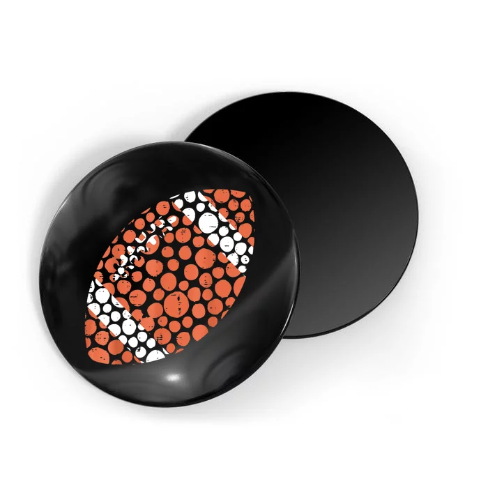 Dot Day American Football Dots International Dot Day Gift For Player Magnet