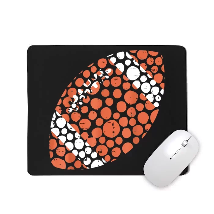 Dot Day American Football Dots International Dot Day Gift For Player Mousepad