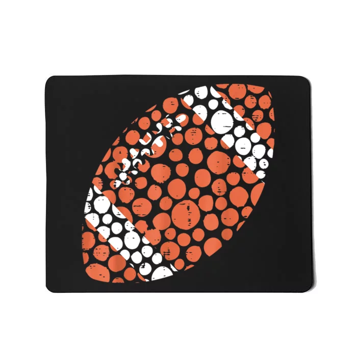 Dot Day American Football Dots International Dot Day Gift For Player Mousepad