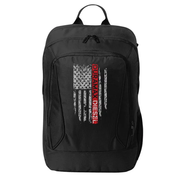 Duramax Diesel American Flag City Backpack