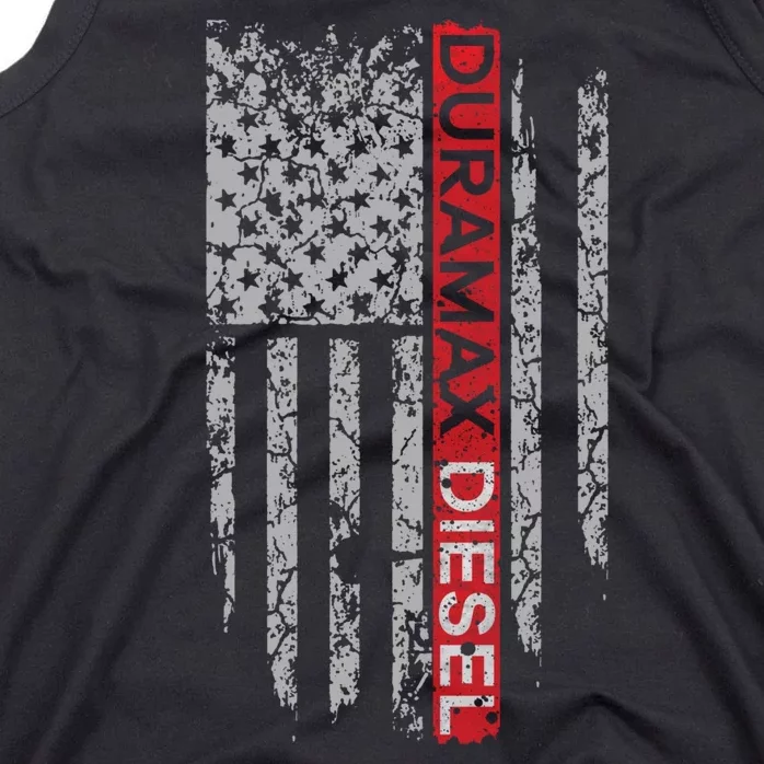 Duramax Diesel American Flag Tank Top