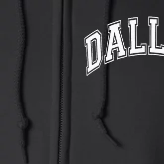 Dallas Full Zip Hoodie