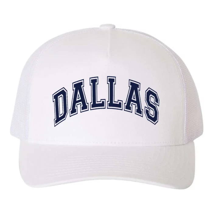 Dallas Yupoong Adult 5-Panel Trucker Hat